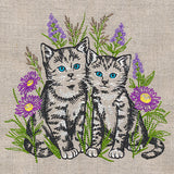 Precious Kitties and Blooms