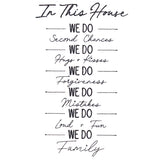 In This House Sign
