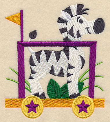 Safari Train - Zebra