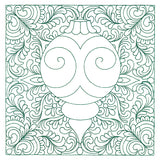 Christmas Charms Quilting Square - Ornament (Double Run)