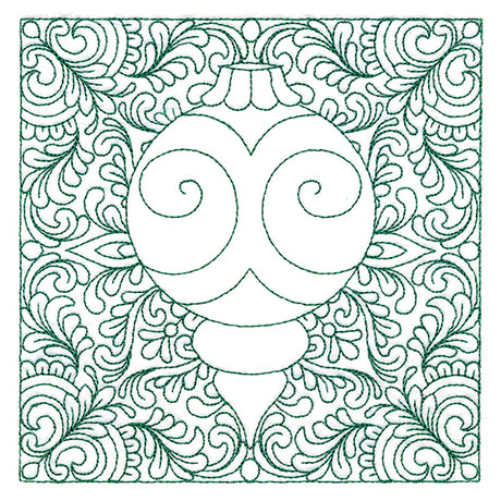 Christmas Charms Quilting Square - Ornament (Double Run)