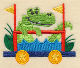 Safari Train - Crocodile