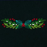 Festive Holly and Berries Border