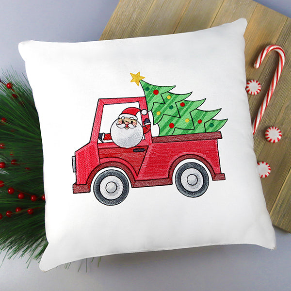 Cruising Jolly Santa