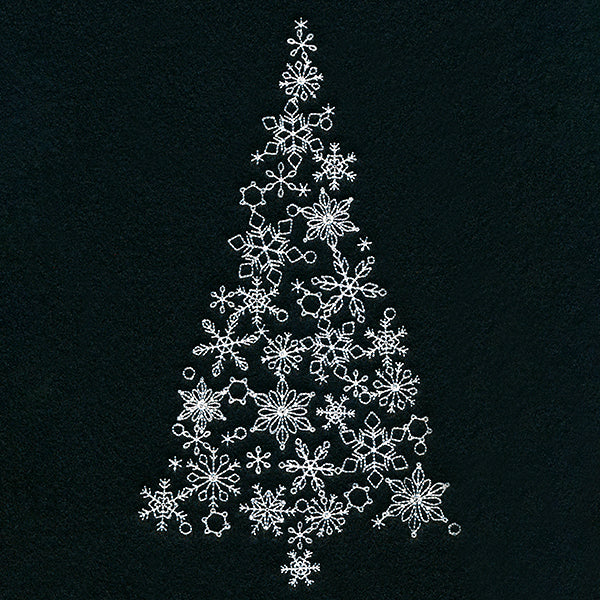 Festive Flurry Christmas Tree