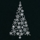 Festive Flurry Christmas Tree