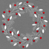 Merry and Bright Christmas Wreath