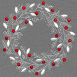 Merry and Bright Christmas Wreath