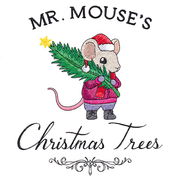 Mr. Mouse's Christmas Trees