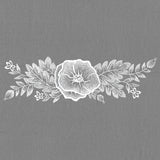 Elegance in Bloom Border