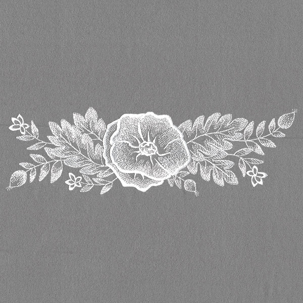 Elegance in Bloom Border