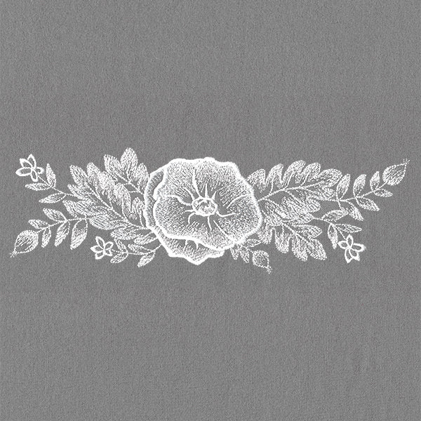 Elegance in Bloom Border