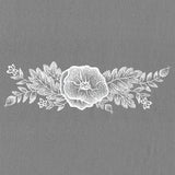 Elegance in Bloom Border