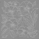 Pretty Petals Quilting Square - Pansies (Double Run)