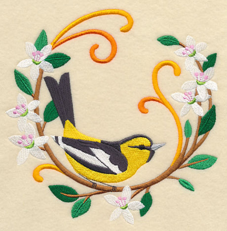 Bullock's Oriole Wreath