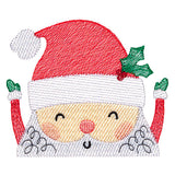 Jolly Santa Pocket Peeker