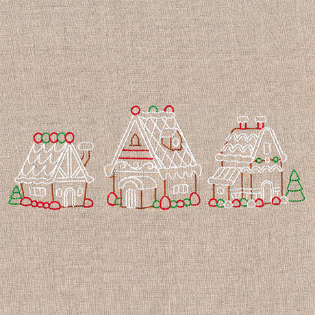 Festive Gingerbread Village