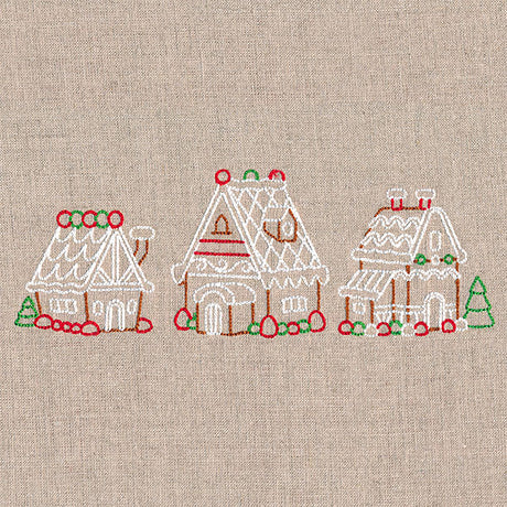 Festive Gingerbread Village