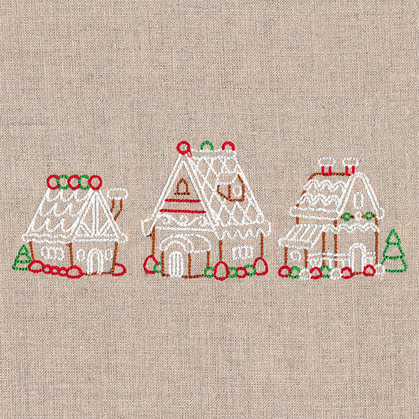 Festive Gingerbread Village