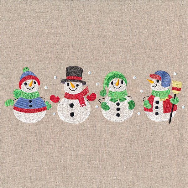 Winter Fun Snowmen