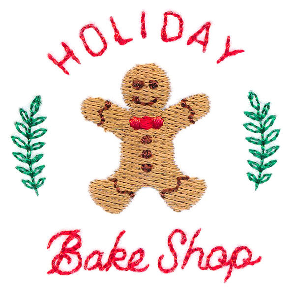 Holiday Bake Shop Jar Topper