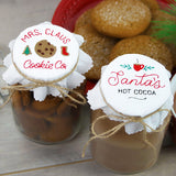 Mrs. Claus Cookie Co. Jar Topper