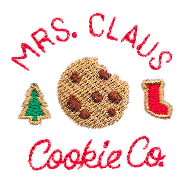 Mrs. Claus Cookie Co. Jar Topper