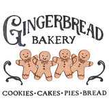 Gingerbread Bakery Market Sign