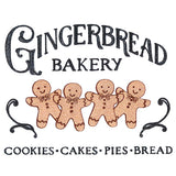 Gingerbread Bakery Market Sign