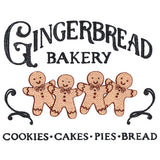 Gingerbread Bakery Market Sign
