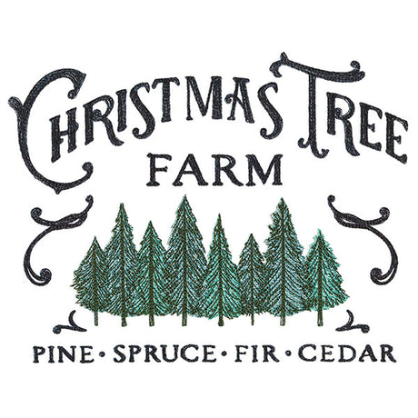Christmas Tree Farm Market Sign