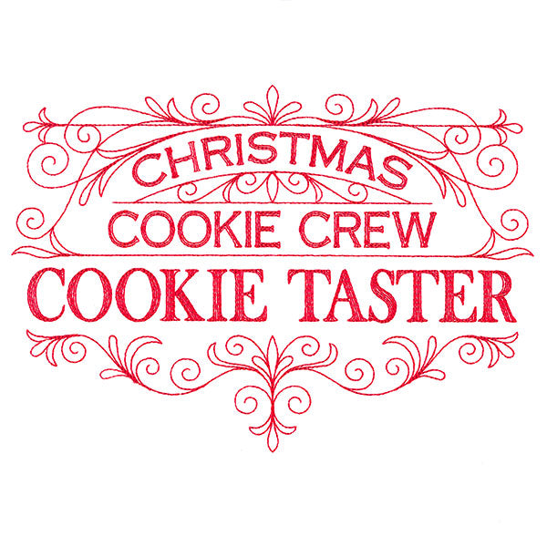 Christmas Crew Cookie Tester Sign