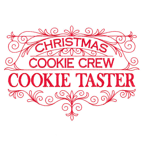 Christmas Crew Cookie Tester Sign