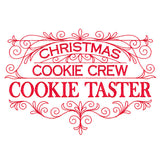 Christmas Crew Cookie Tester Sign