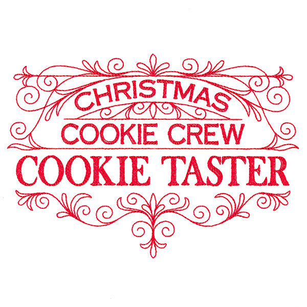Christmas Crew Cookie Tester Sign