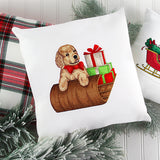 Precious Sledding Puppy