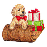 Precious Sledding Puppy