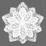 Blossoming Poinsettia Doily (Battenburg Lace)