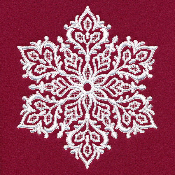Exquisite Winter Snowflake