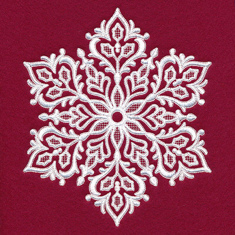 Exquisite Winter Snowflake