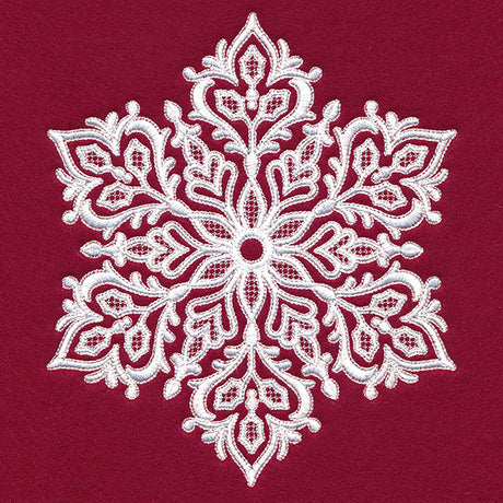 Exquisite Winter Snowflake
