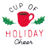 Cup of Holiday Cheer Jar Topper