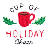 Cup of Holiday Cheer Jar Topper