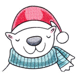 Sweet Polar Bear Pocket Peeker