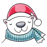 Sweet Polar Bear Pocket Peeker