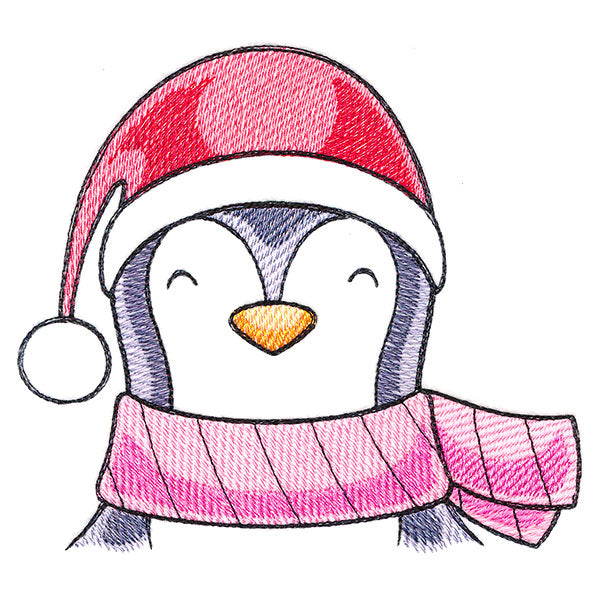 Peaceful Penguin Pocket Peeker