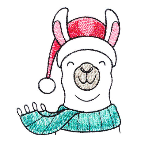 Joyful Llama Pocket Peeker