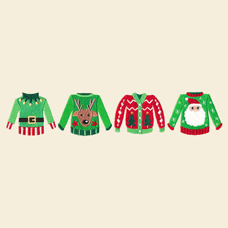 Ugly Christmas Sweater Border