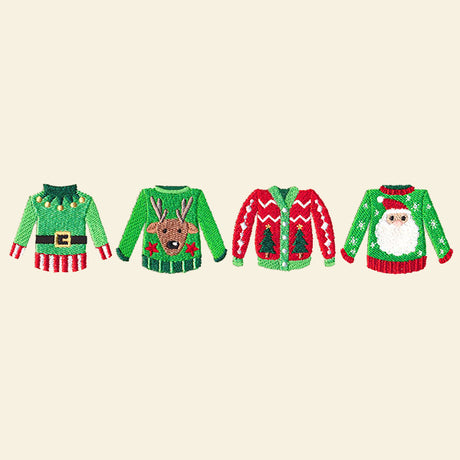 Ugly Christmas Sweater Border