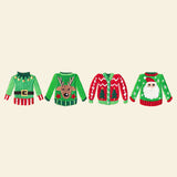 Ugly Christmas Sweater Border